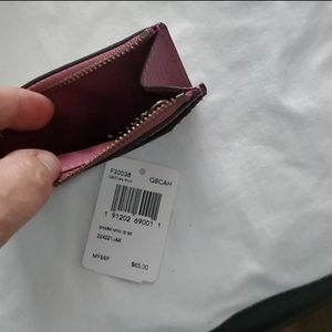 Coach Accessories - New Coach Sharky card holder Coach Accessories - New Coach Sharky card holder